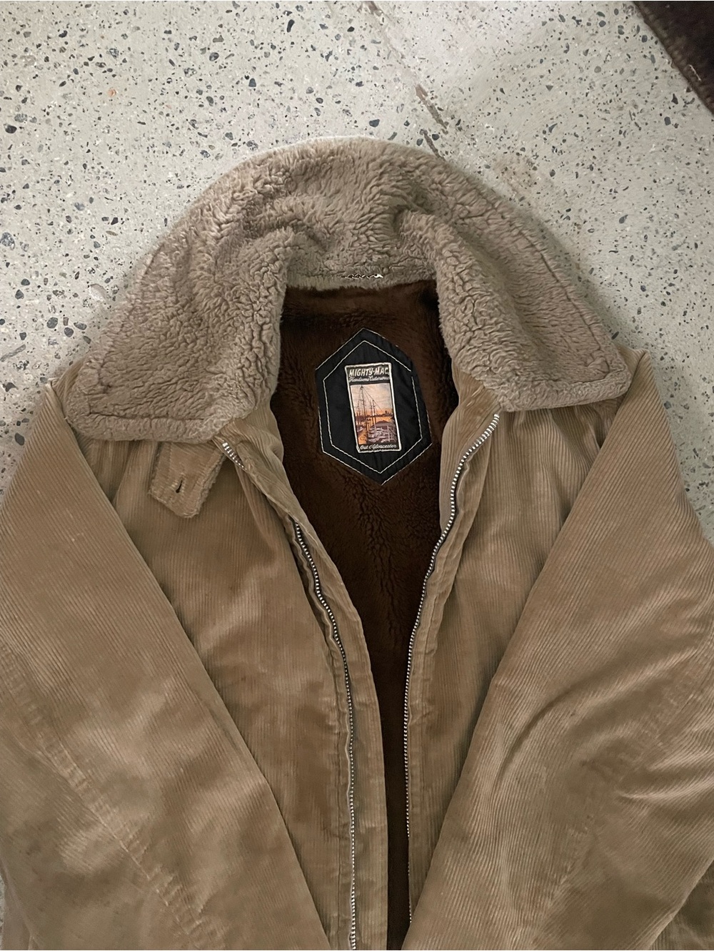 1960s vintage corduroy coat